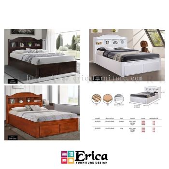 QUEEN WOODEN BED XL 6528 / KING WOODEN BED XL 6628