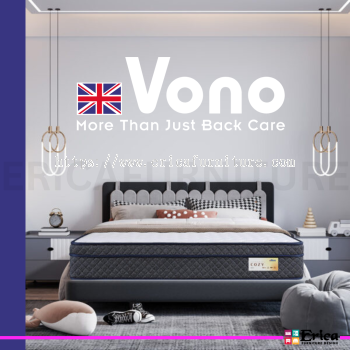 Vono Sunshine Cozy Mattress/ Tilam 10 inch/ 10 Years Warranty