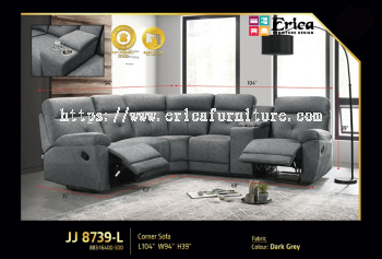 CORNER SOFA - FABRIC 8739/8751