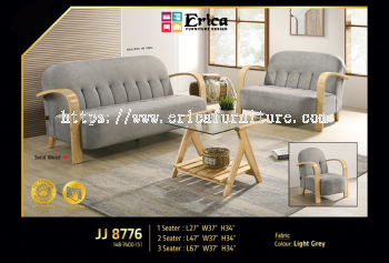 WOODEN SOFA 1+2+3 8776/8778