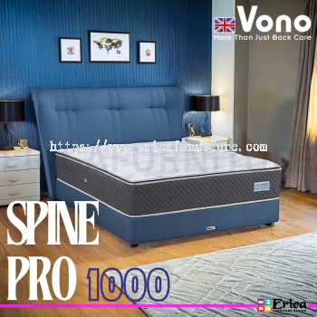 Vono SpinePro 1000 Mattress/ Tilam 12 inch/ 15 Years Warranty