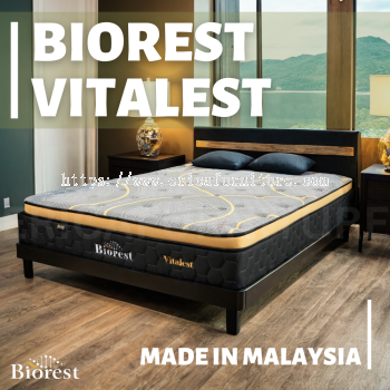 Movao Biorest - Vitalest Tanium Spring Mattress | 12'' Height