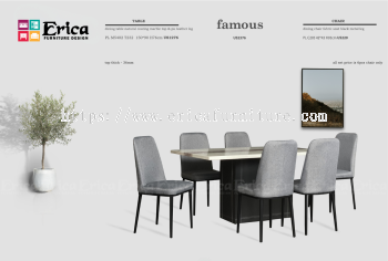 PL DINING SET - PL M5402 T232 + C205