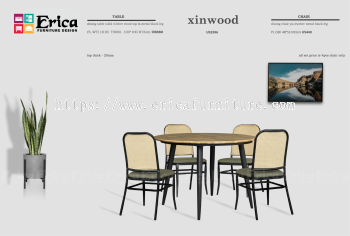 PL DINING SET - PL MPL DINING SET - PL WT1101N T9006 + C80