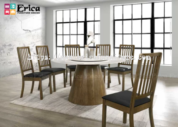 3044-2415 CERAMIC TOP WOODEN DINING SET