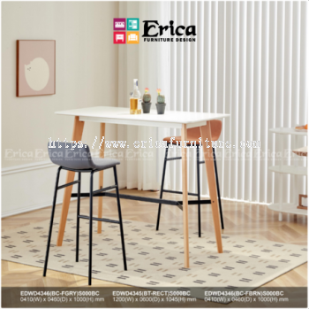 EDWD4346 / EDWD4345 - BAR TABLE SET