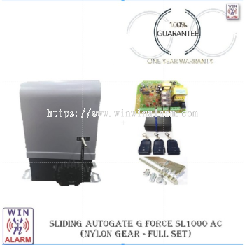 SLIDING AUTOGATE G FORCE SL1000 AC (NYLON GEAR FULL SET)- WINWIN ALARM