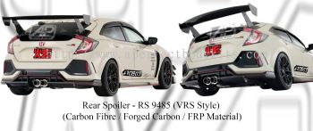 Honda Civic FK8 VRS Style GT Wing Spoiler (Carbon Fibre / Forged Carbon / FRP Material)