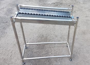 Stainless Steel Pipe & Joint Trolley with ESD Placon Roller 