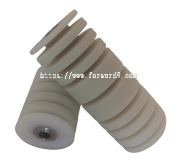 Silicone Roller Coating with Grooving 