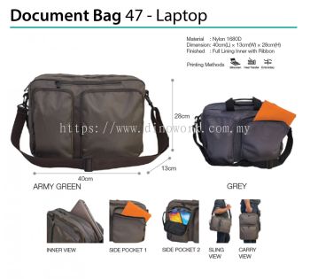 Document Bag 47 - Laptop