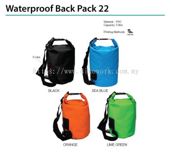 Waterproof Back Pack 22