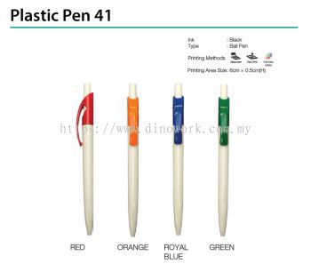 Plastic Pen 41