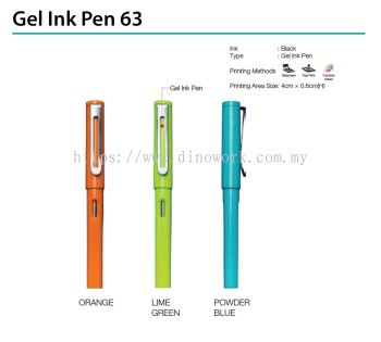Gel Ink Pen 63