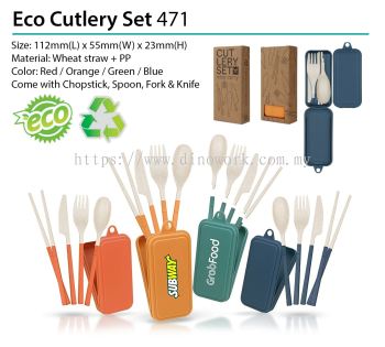 ECO Cutlery Set with Box 471
