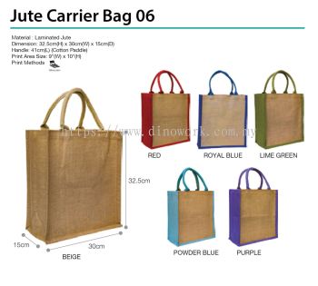 Jute Carrier Bag 06