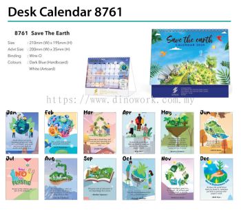 Desk Calendar 8761