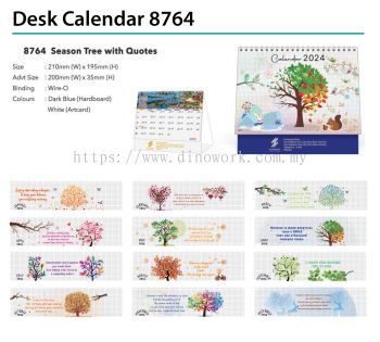 Desk Calendar 8764
