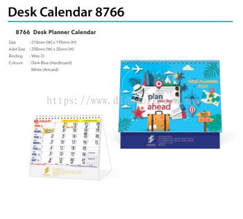 Desk Calendar 8766