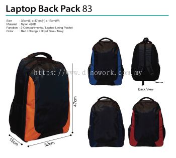 Laptop Back Pack 83
