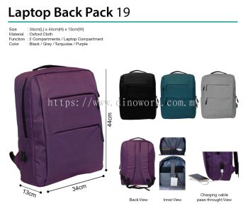 Laptop Back Pack 19
