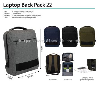 Laptop Back Pack 22
