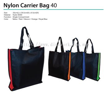 Nylon Carrier Bag 40
