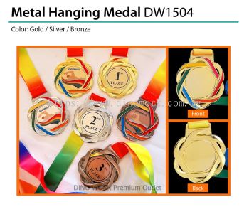 Metal Hanging Medal DW1504