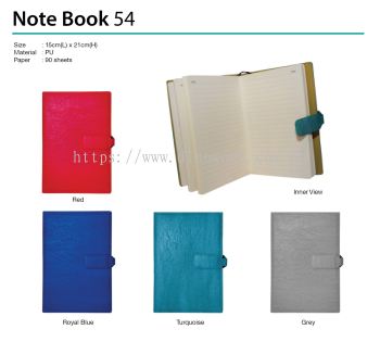 Notebook 54