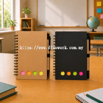 Eco A6 Notebook with Pen 0106