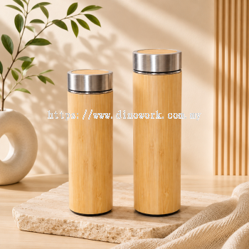 Bamboo Vacuum Flask 350ml | 500ml