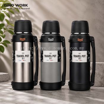 Premium Quality Stainless Steel Vacuum Flask 5889 (Keep Warm 24hrs)