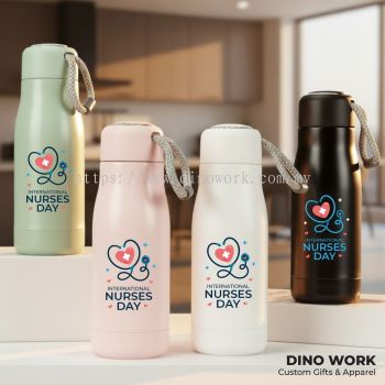Premium Quality Vacuum Flask with Wrist Strap 6157 (WSL)