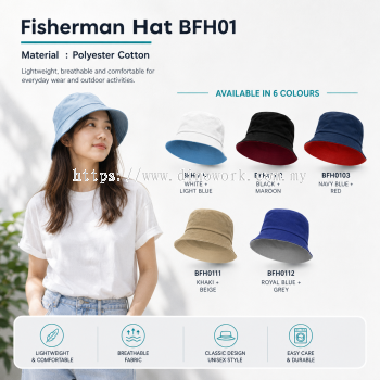 Reversible Fisherman Hat (Unisex)
