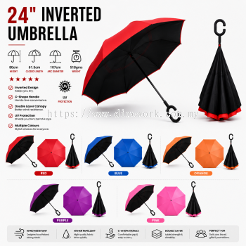 24in Inverter UV Protection Umbrella