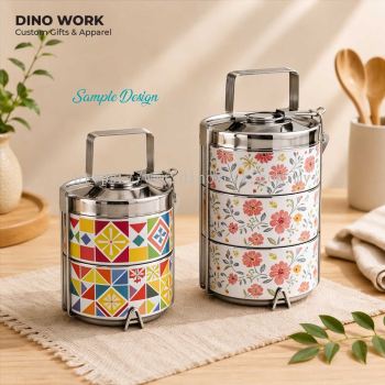 Premium Quality Stainless Steel Tiffin Carrier (2-tier 14cm And 3-tier 22cm)