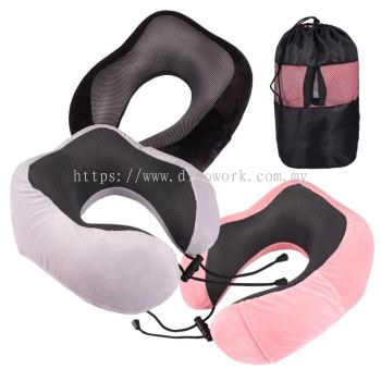 Travel Neck Pillow (Removable & Washable Cover)
