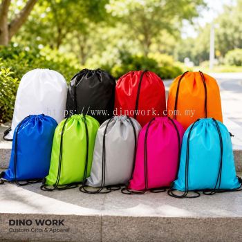 Nylon Drawstring Backpack 0009