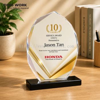 Crystal Trophy Award 0574