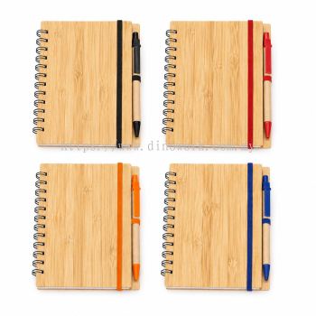 Eco A5 Notebook with Pen 0126