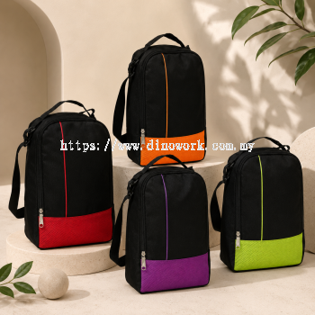 Travel Shoe Bag with Adjustable Sling Strap 0133