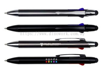 Multicolors Stylus Metal Ball Pen