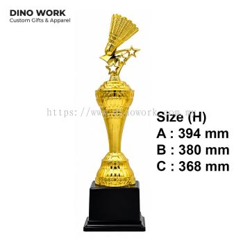Badminton Trophy | Custom Badminton Awards Malaysia