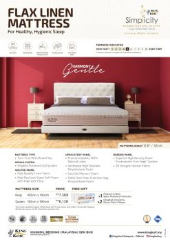 King Koil Simplicity Harmony Gentle Mattress