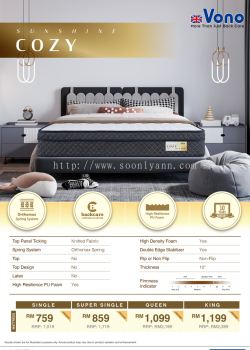 Vono Sunshine Cozy Mattress