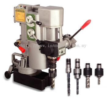 Portable electromagnetic drill & tapping machine