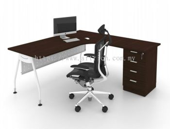 Office Table -Metal Leg Series