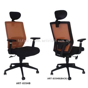 ART-835HB  Mesh Chair / Office Chair - Luxurious Ergonomic Office Chair Design for Maximum Comfort Seating by Artrich Office Furniture Johor Bahru