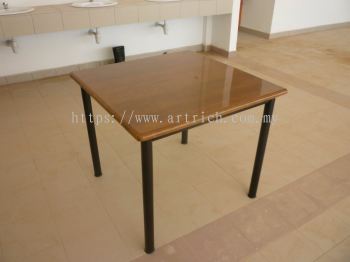 FRP Table Top with woodgrain colour