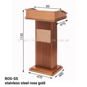 ROS-SS stainless steel rostrum 